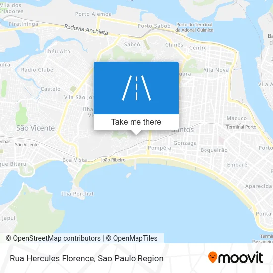 Rua Hercules Florence map
