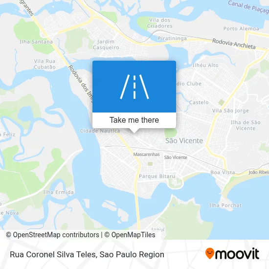 Rua Coronel Silva Teles map