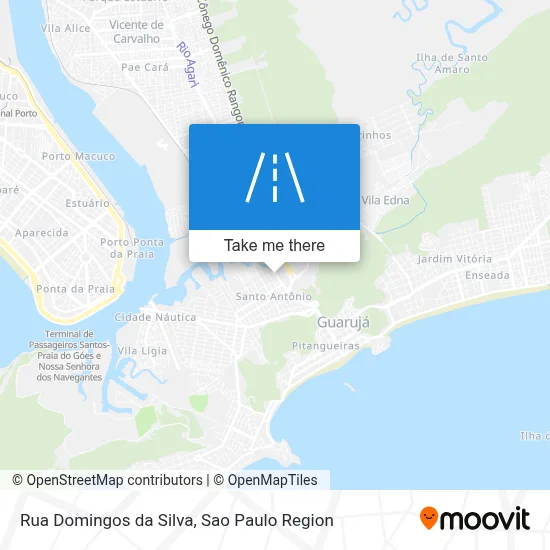 Rua Domingos da Silva map