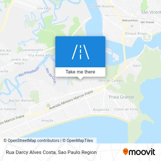 Rua Darcy Alves Costa map
