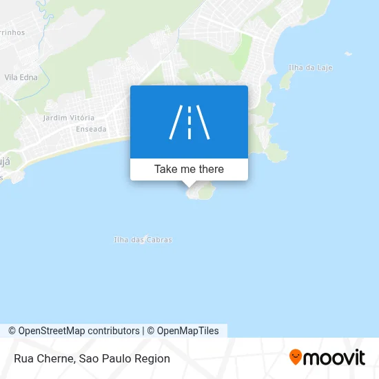 Rua Cherne map