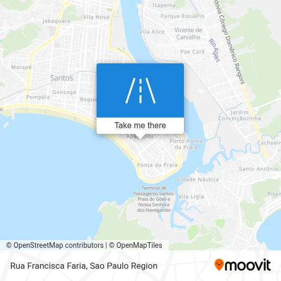 Rua Francisca Faria map