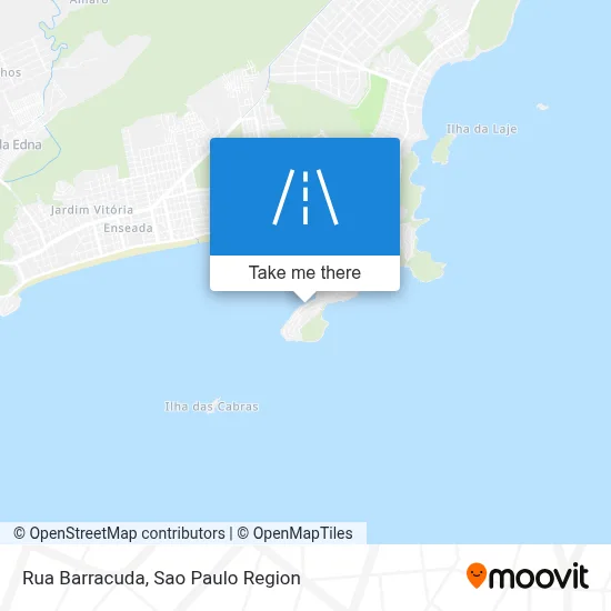 Rua Barracuda map