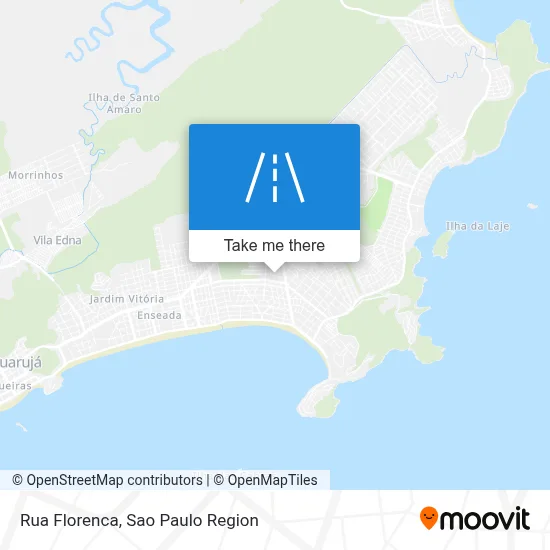 Rua Florenca map