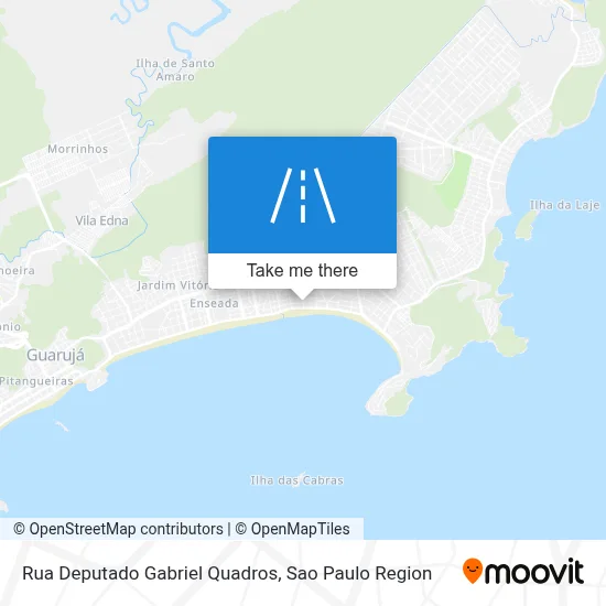 Rua Deputado Gabriel Quadros map