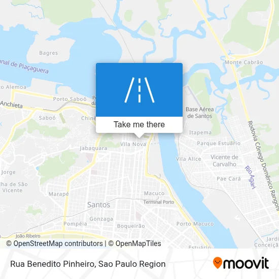 Rua Benedito Pinheiro map