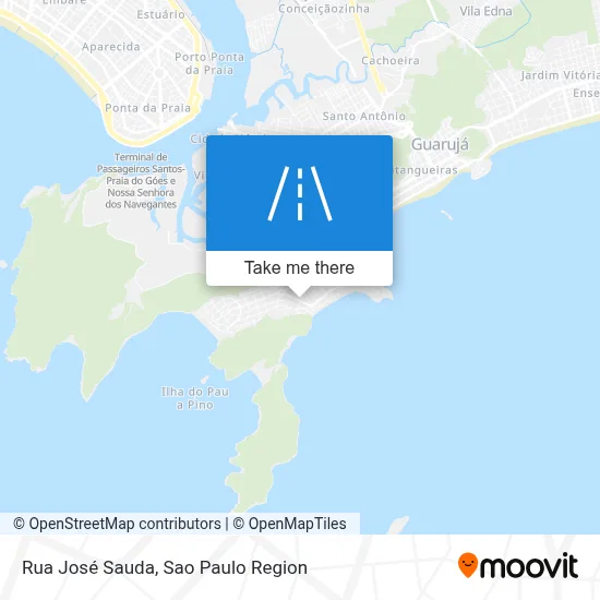 Rua José Sauda map