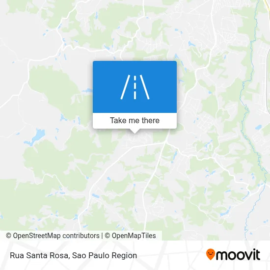 Rua Santa Rosa map