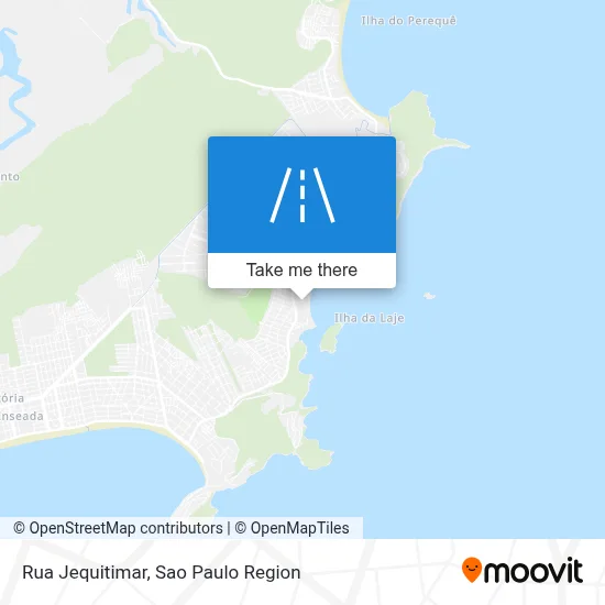 Rua Jequitimar map