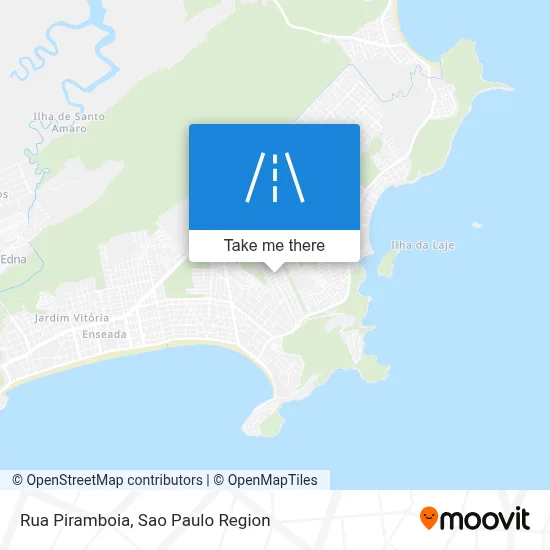 Rua Piramboia map