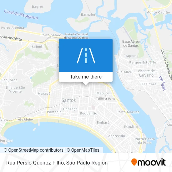 Rua Persio Queiroz Filho map