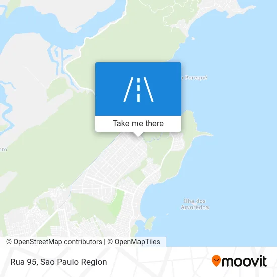Rua 95 map