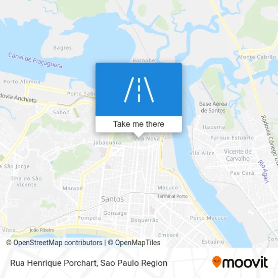 Rua Henrique Porchart map