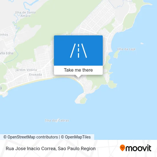 Rua Jose Inacio Correa map