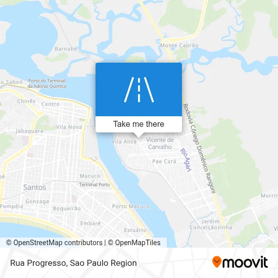 Rua Progresso map