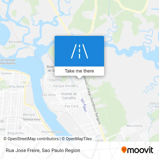Rua Jose Freire map