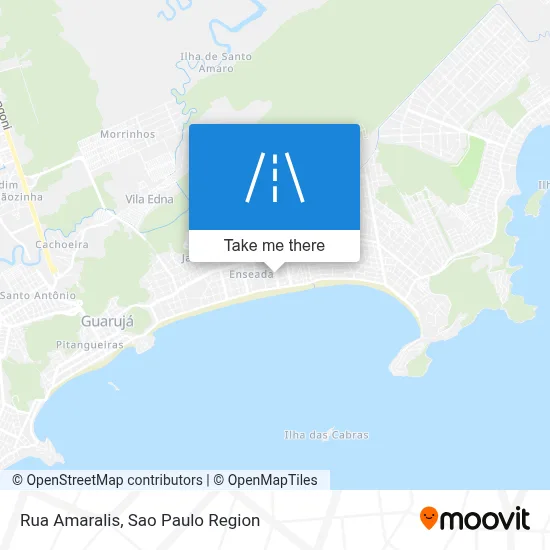 Rua Amaralis map
