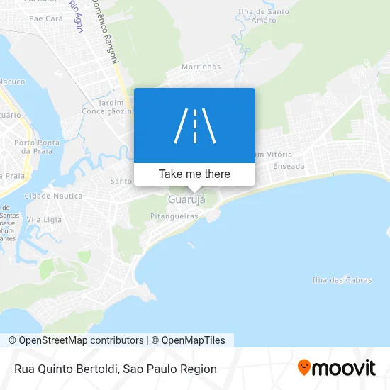 Rua Quinto Bertoldi map