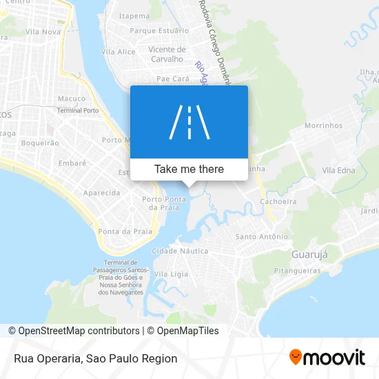 Rua Operaria map