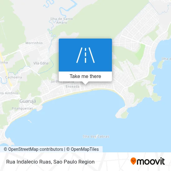 Rua Indalecio Ruas map