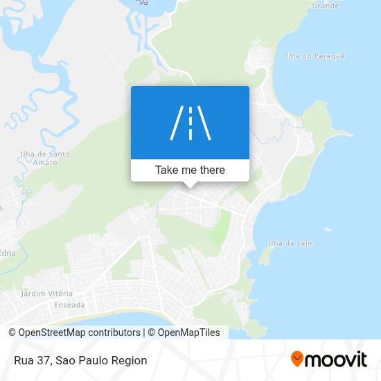 Rua 37 map