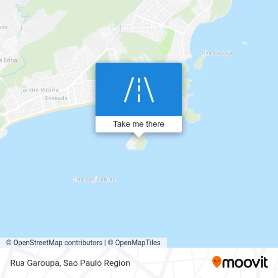 Rua Garoupa map