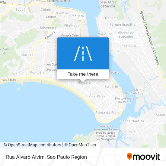 Rua Álvaro Alvim map