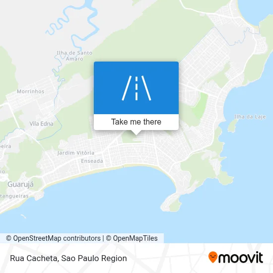 Rua Cacheta map