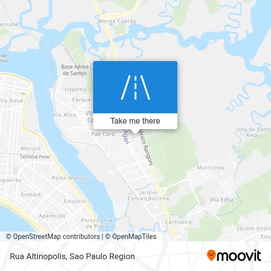Rua Altinopolis map