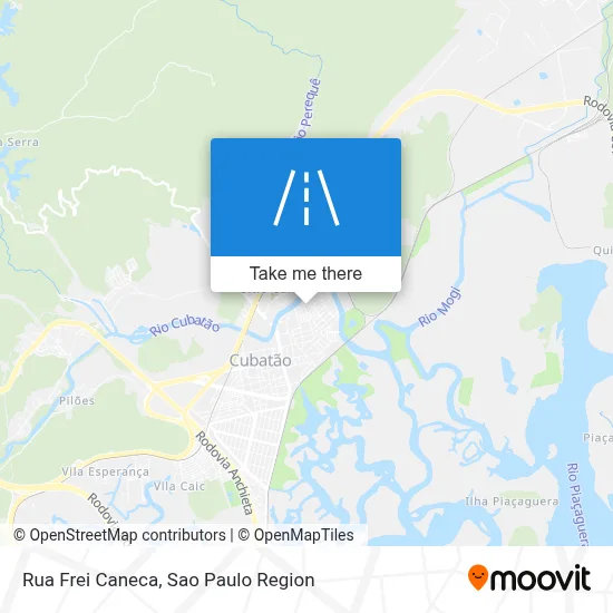 Rua Frei Caneca map