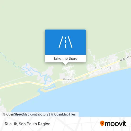 Rua Jk map
