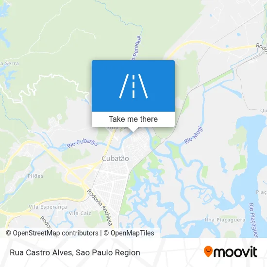 Rua Castro Alves map