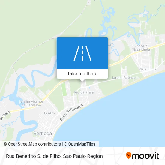 Rua Benedito S. de Filho map