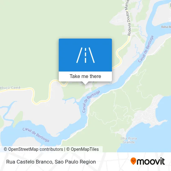 Rua Castelo Branco map