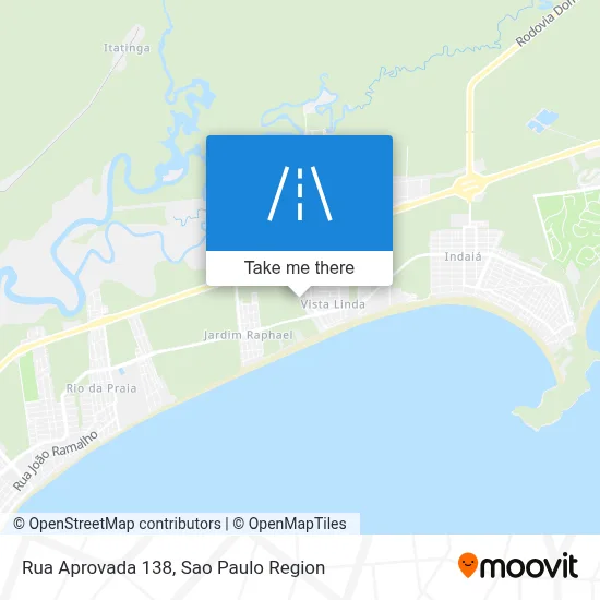 Rua Aprovada 138 map