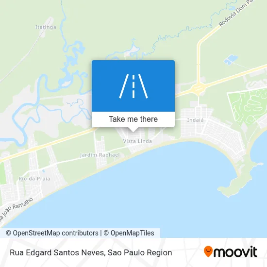 Rua Edgard Santos Neves map