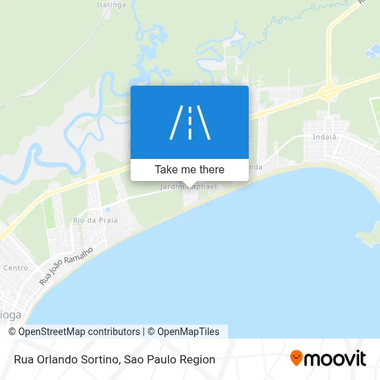 Rua Orlando Sortino map