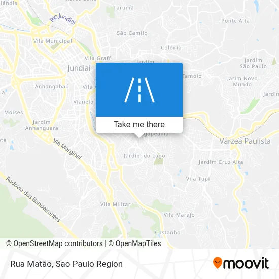 Rua Matão map