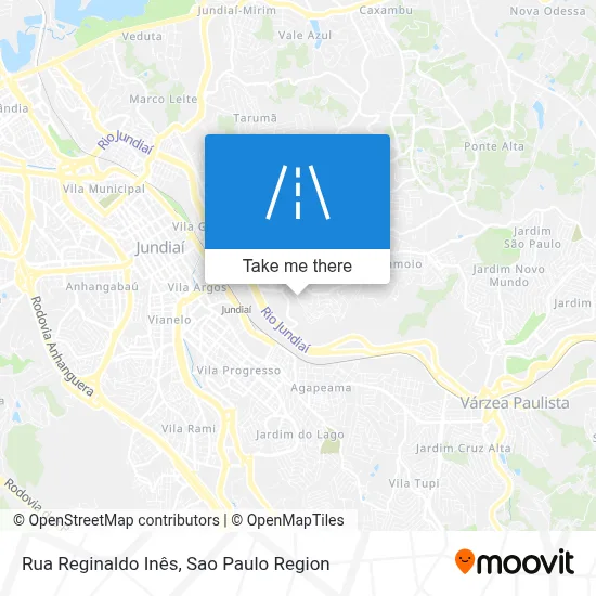 Rua Reginaldo Inês map