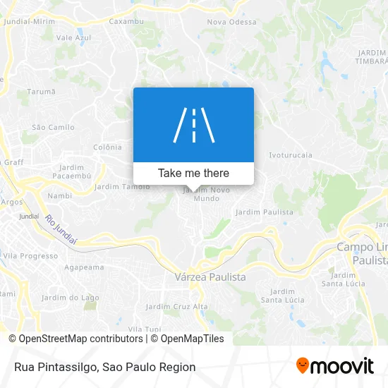 Rua Pintassilgo map