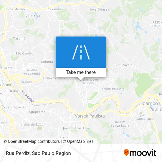 Rua Perdiz map