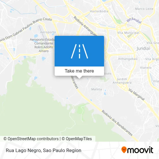Rua Lago Negro map