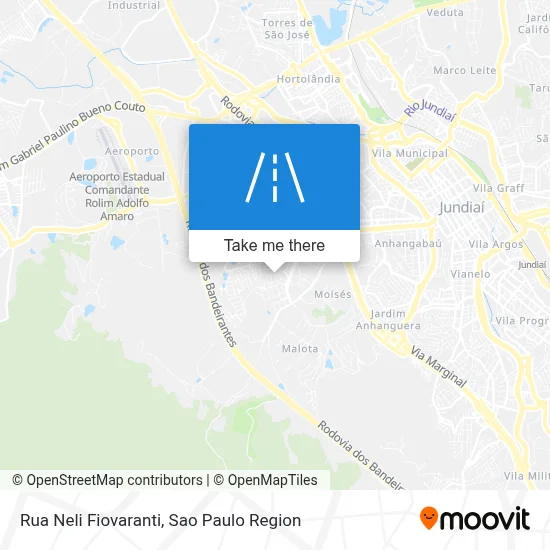 Rua Neli Fiovaranti map