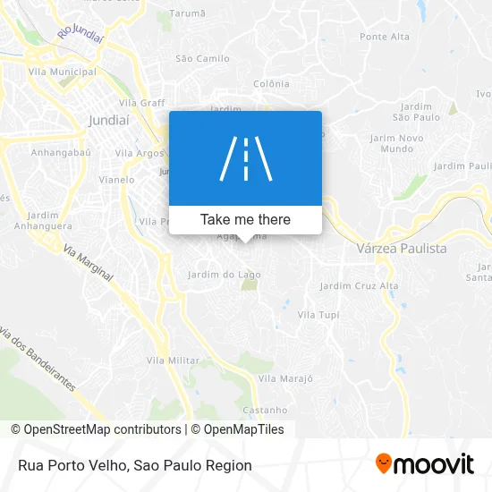 Rua Porto Velho map