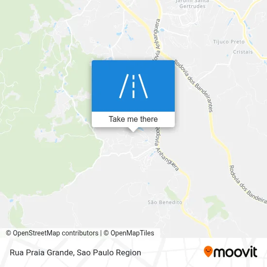 Rua Praia Grande map