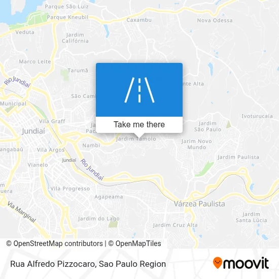 Rua Alfredo Pizzocaro map