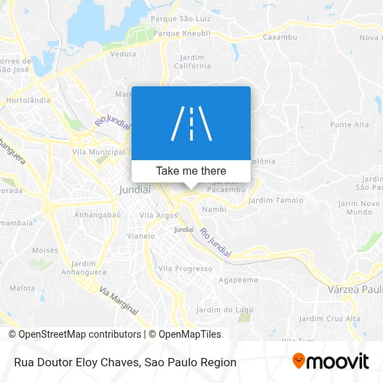 Rua Doutor Eloy Chaves map