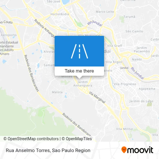 Rua Anselmo Torres map