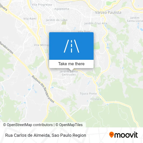 Rua Carlos de Almeida map