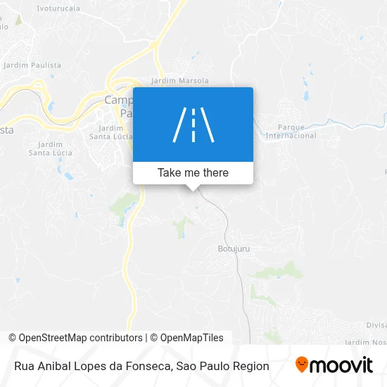 Rua Anibal Lopes da Fonseca map